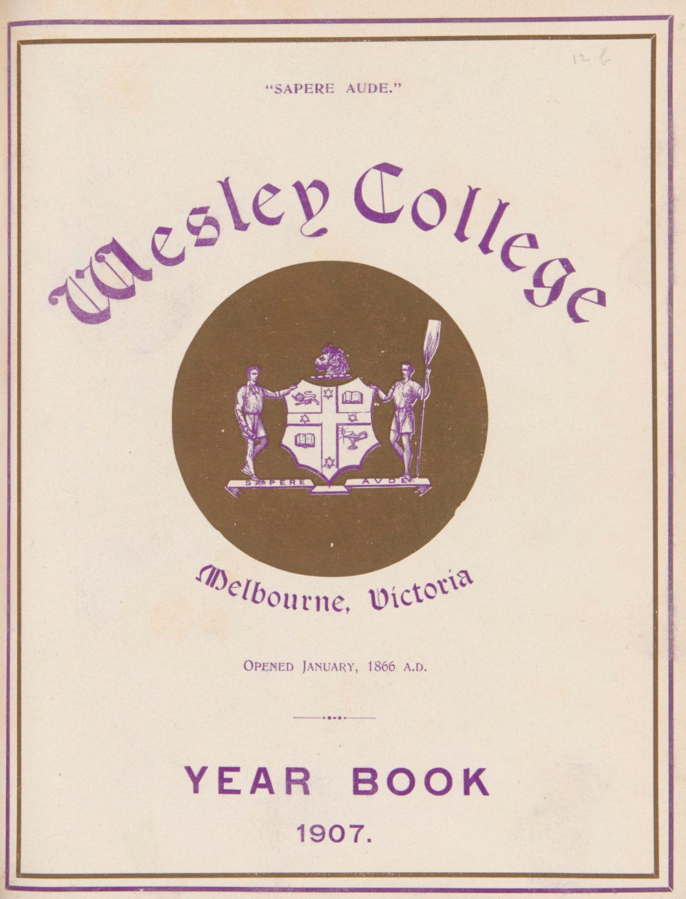 Year Book 1907