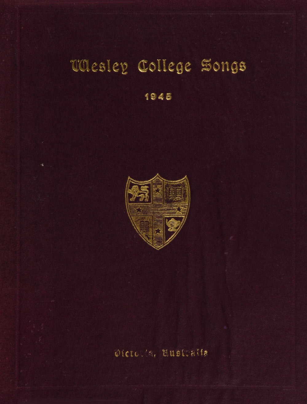 Wesley College Songs 1945