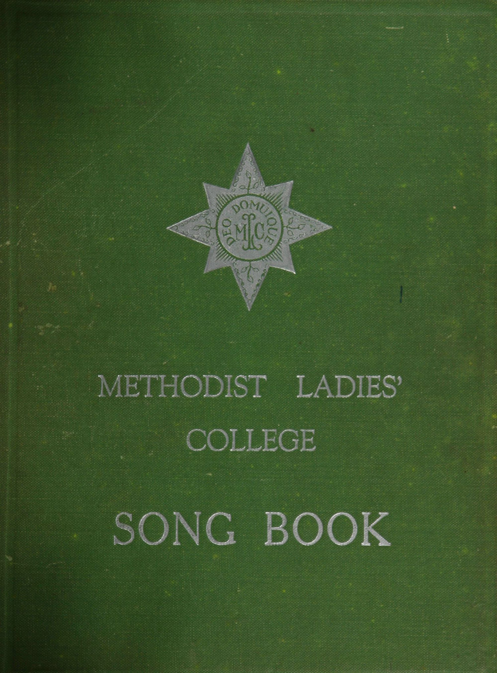 Methodist Ladies' College Song Book