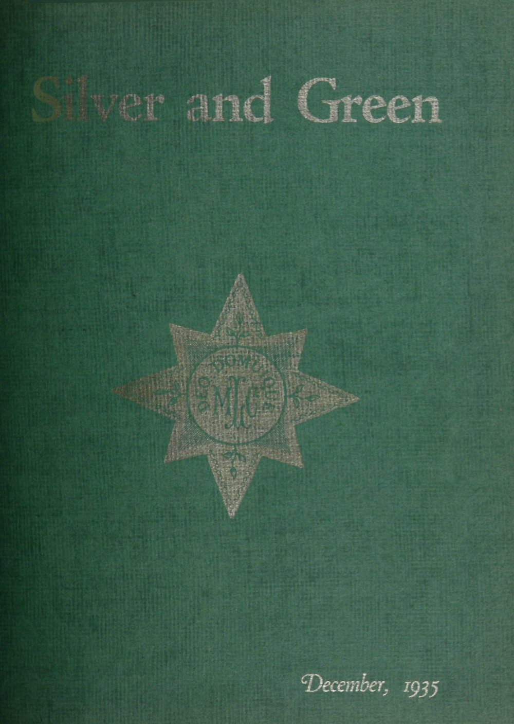 Silver and Green, 1935 December