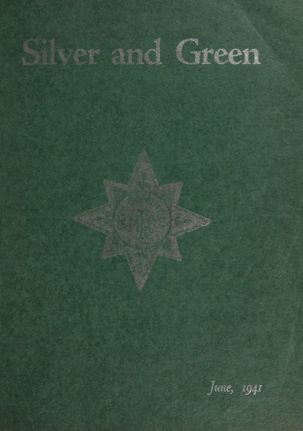 Silver and Green, 1941 June