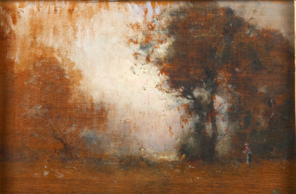 Woman and Child in Landscape