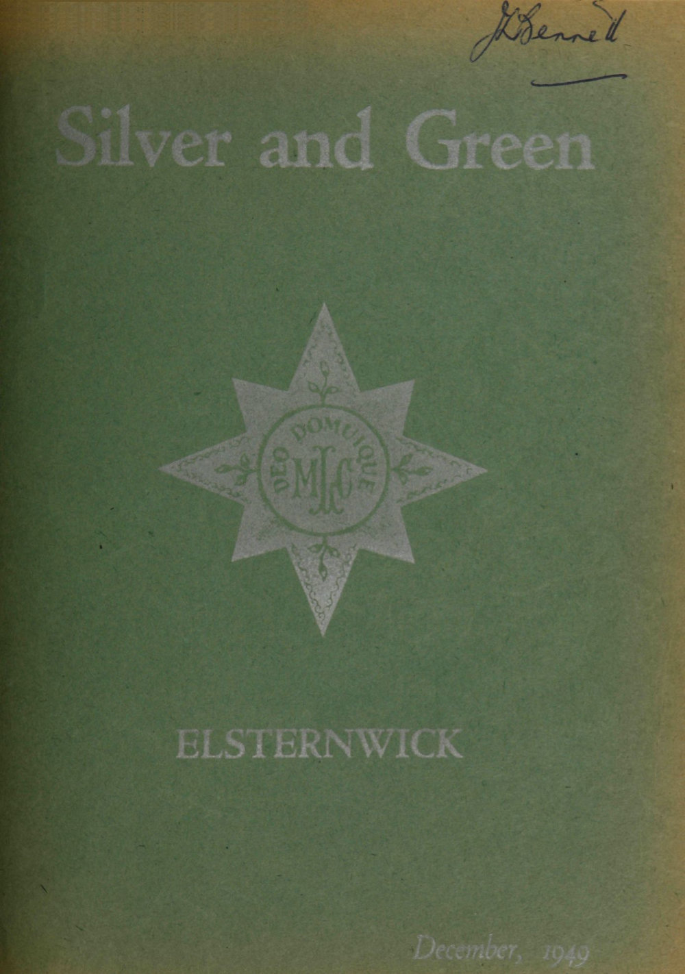 Silver and Green, 1949 December