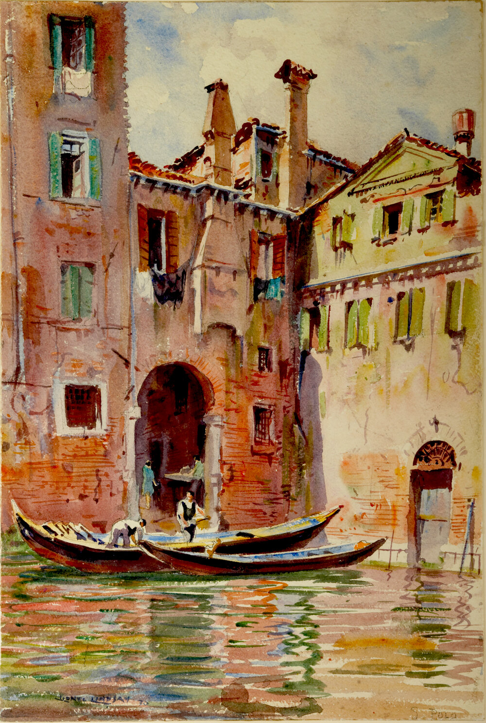 On A Venetian Canal