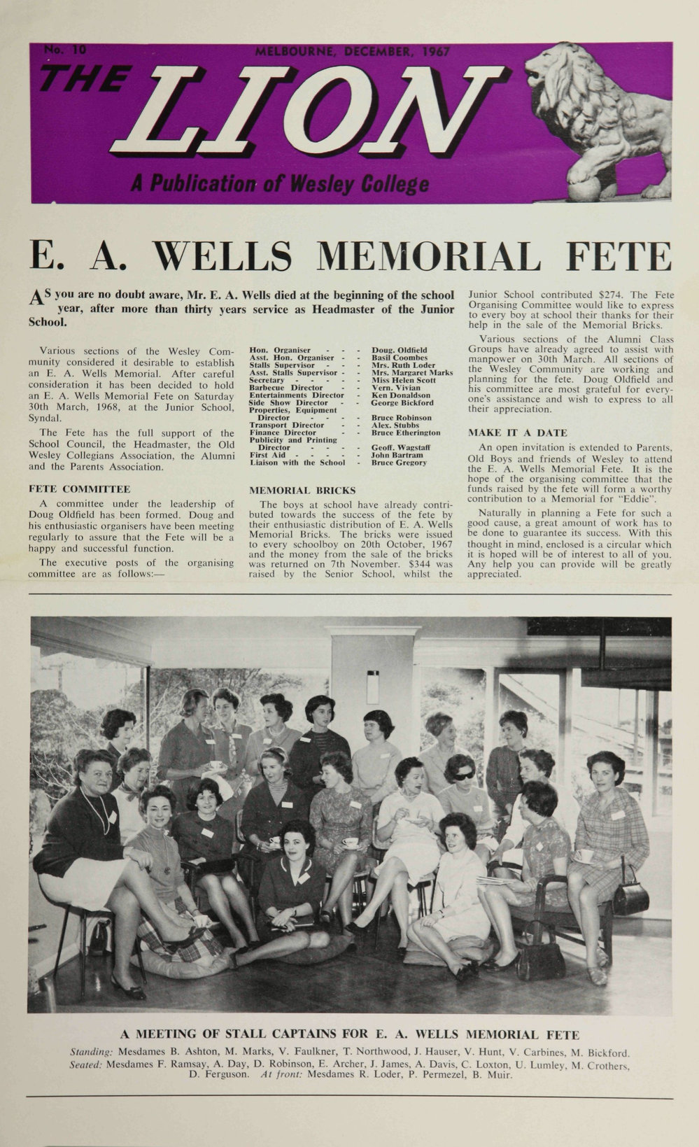 The Lion - December 1967