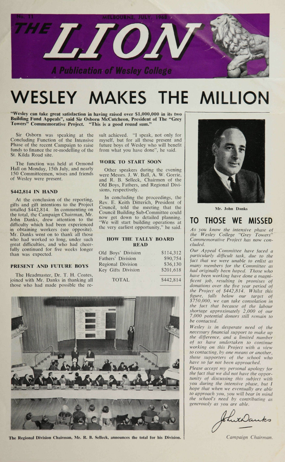 The Lion - July 1968