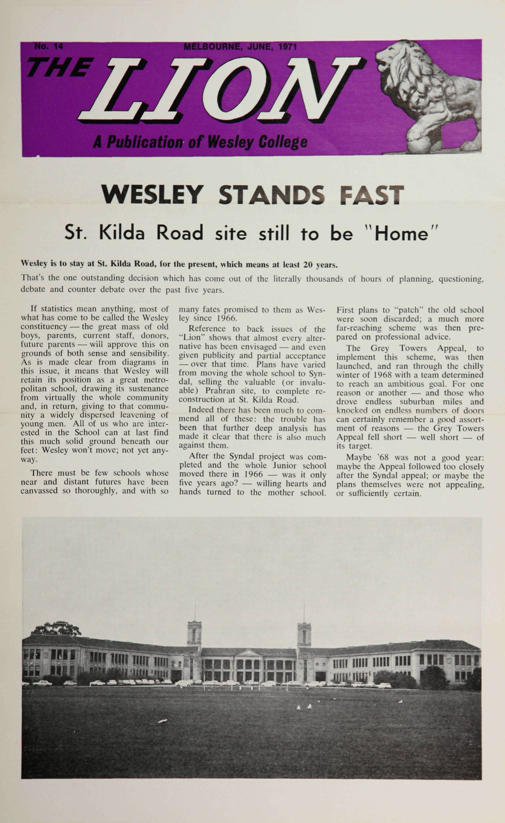 The Lion - June 1971