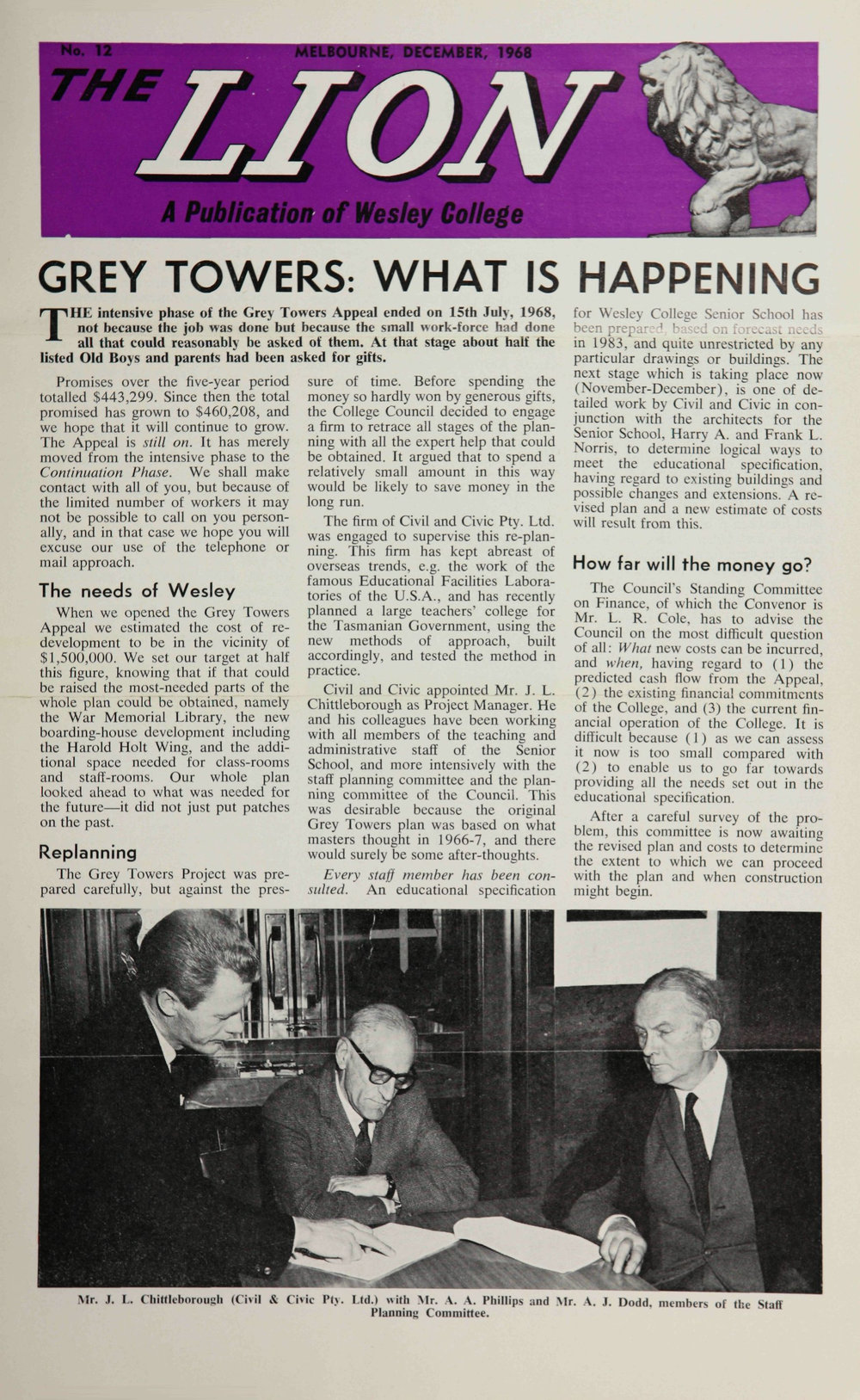 The Lion - December 1968