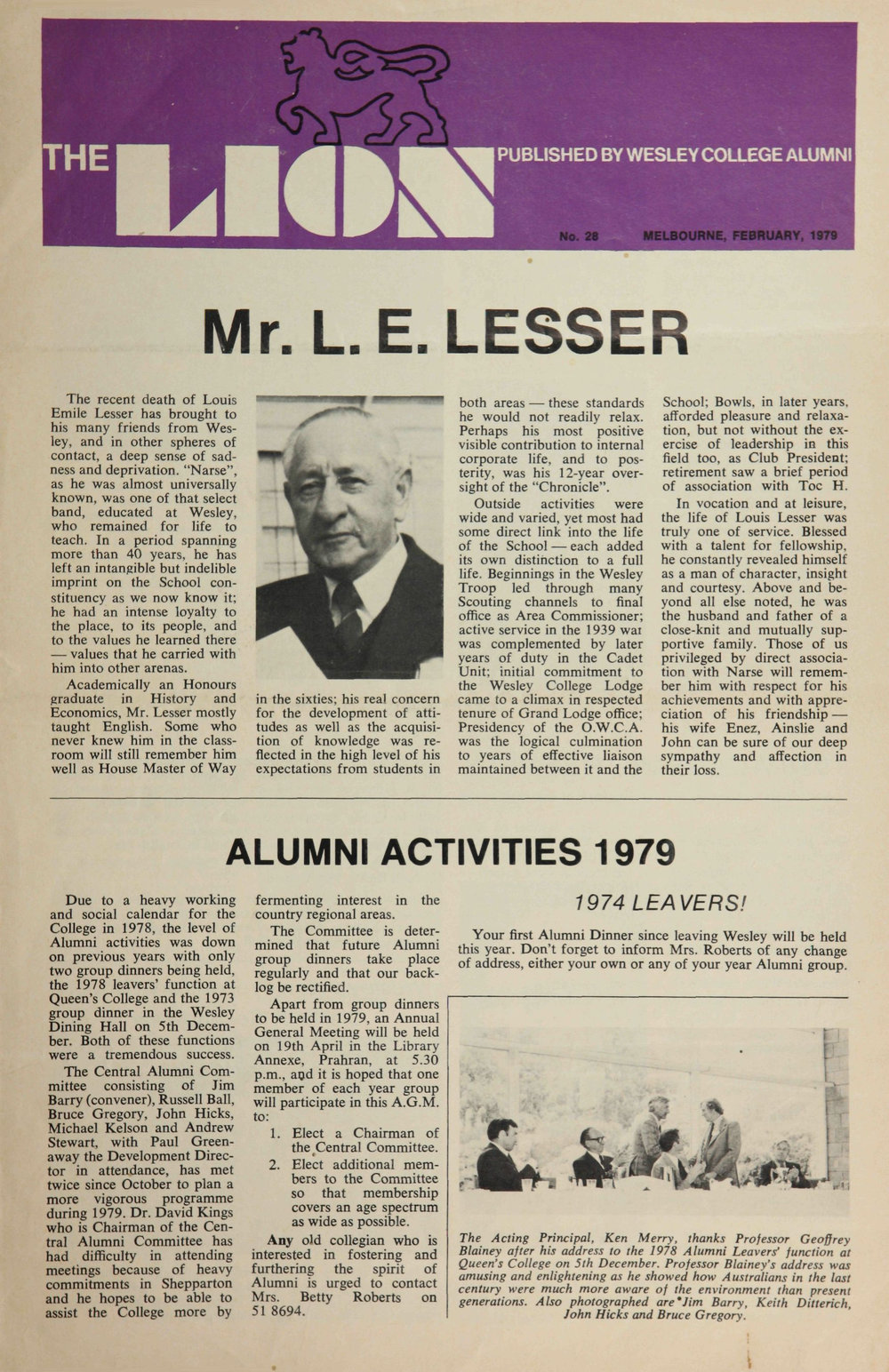 The Lion - February 1979