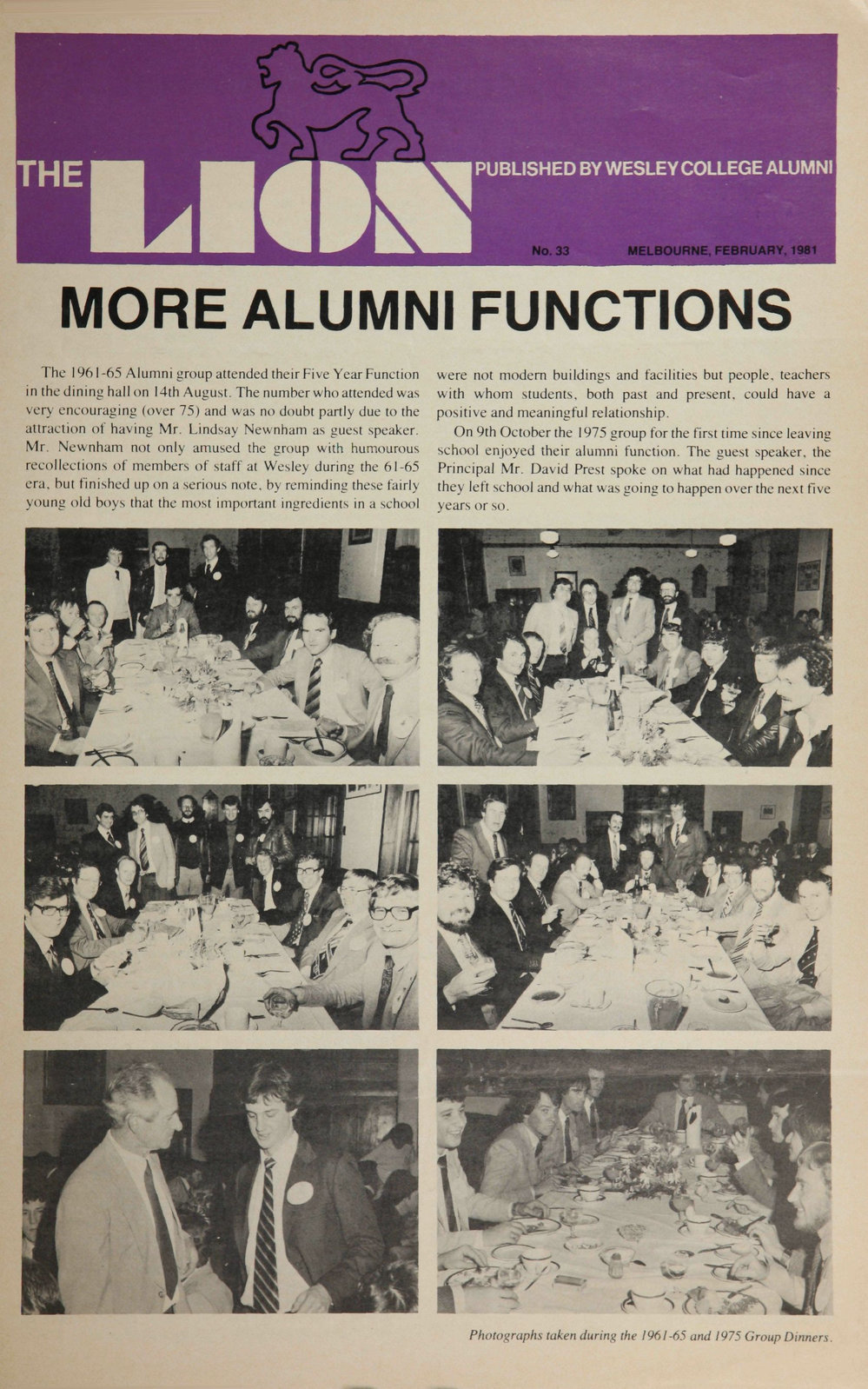 The Lion - February 1981