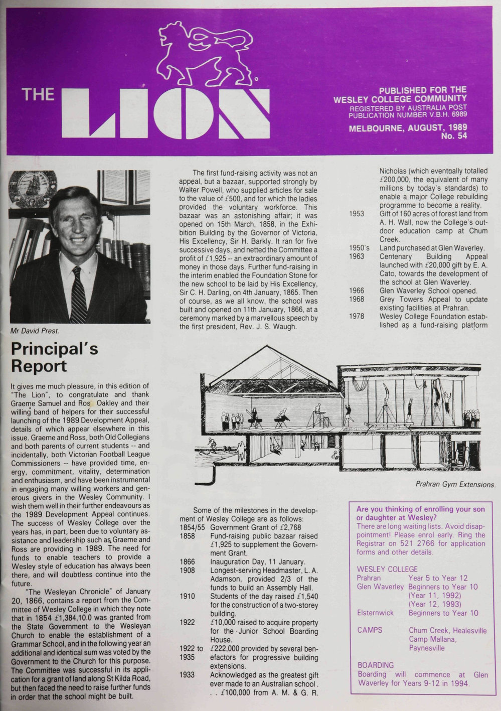 The Lion - August 1989