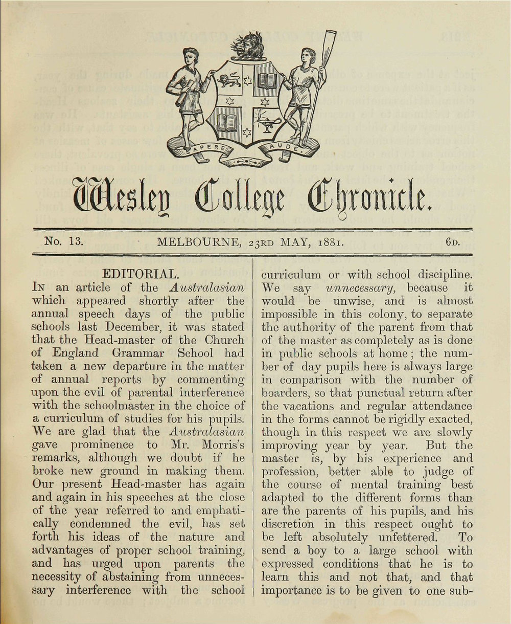 Chronicle 1881 No_013 May