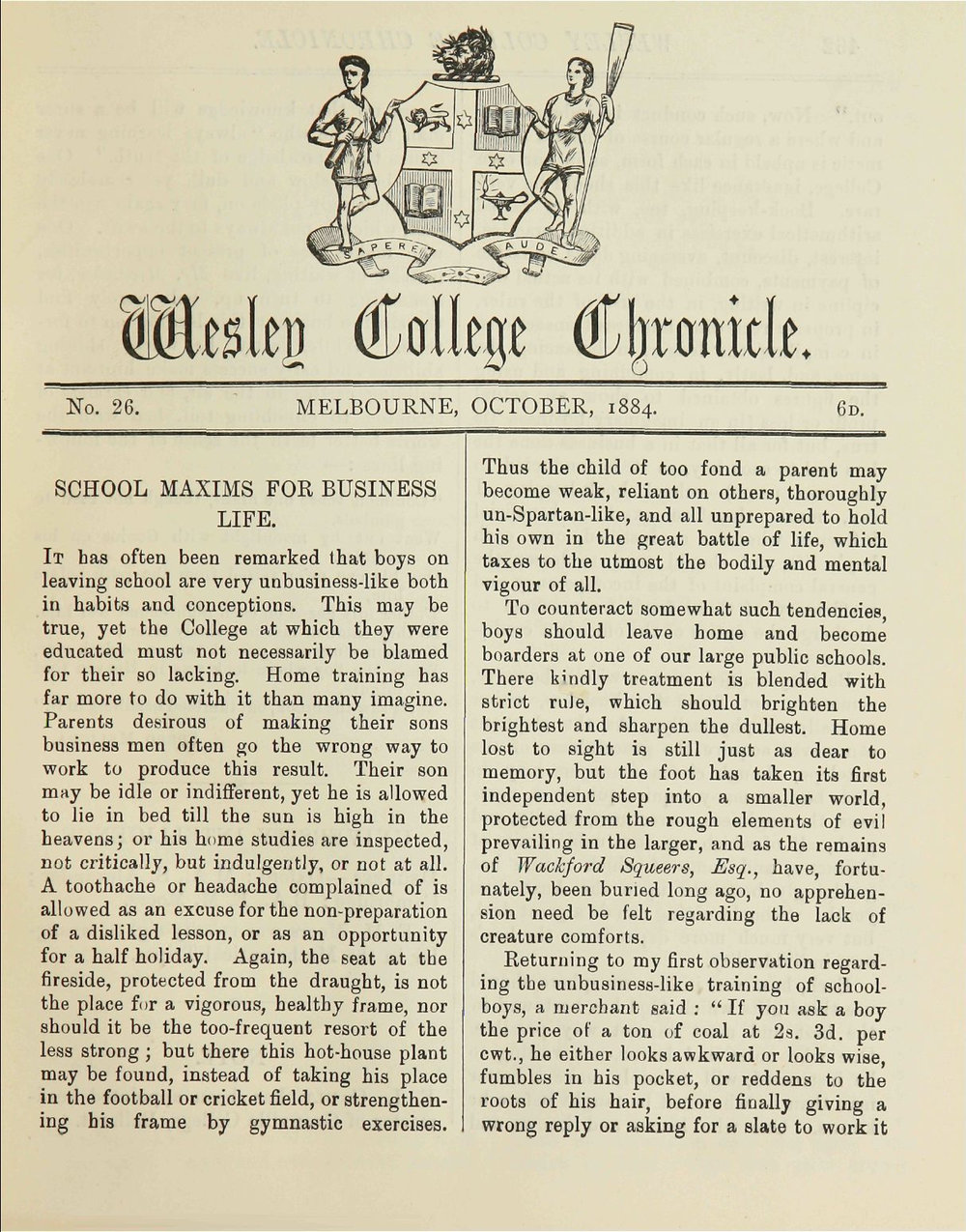 Chronicle 1884 No_026 October