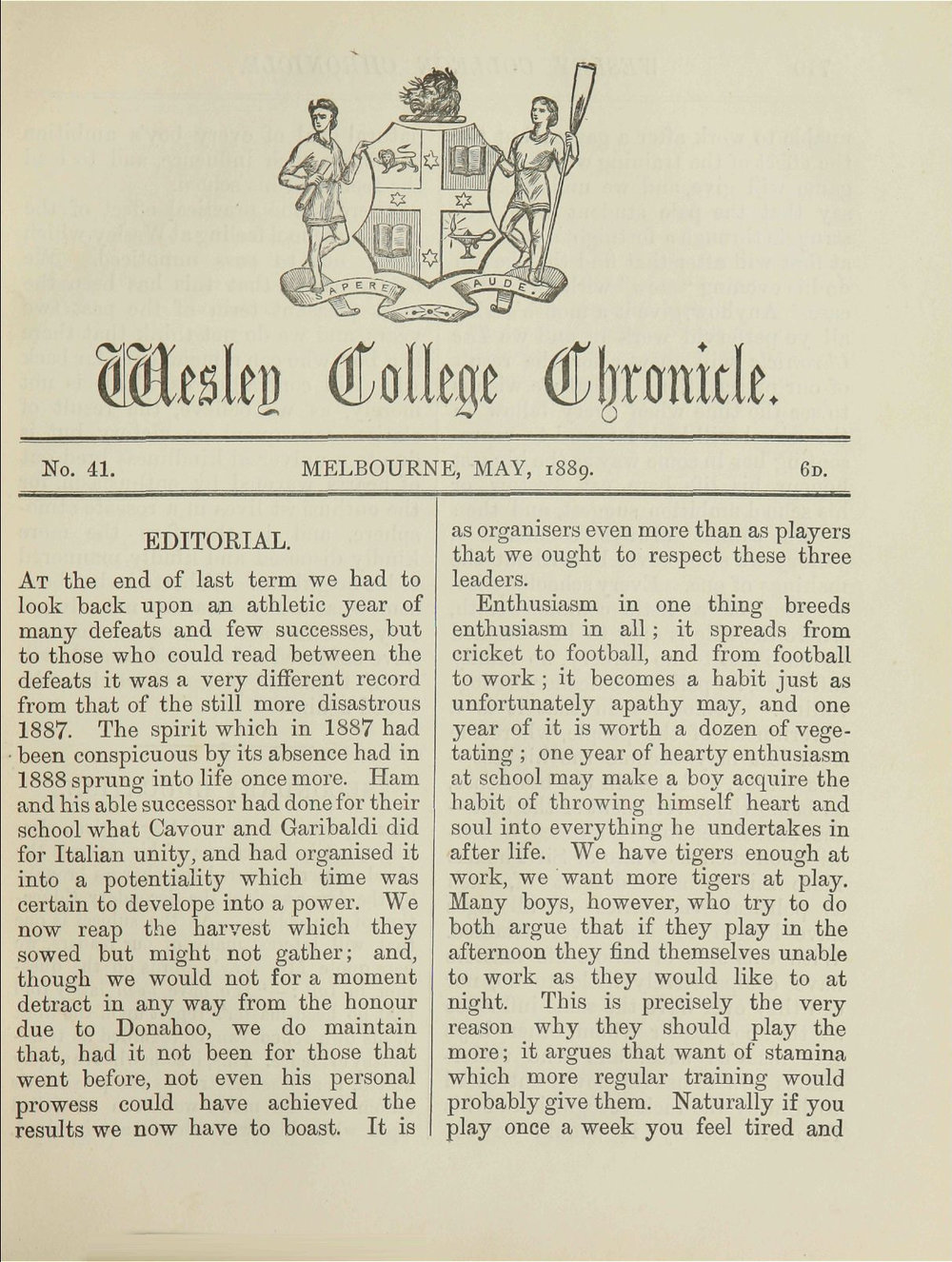 Chronicle 1889 No_041 May