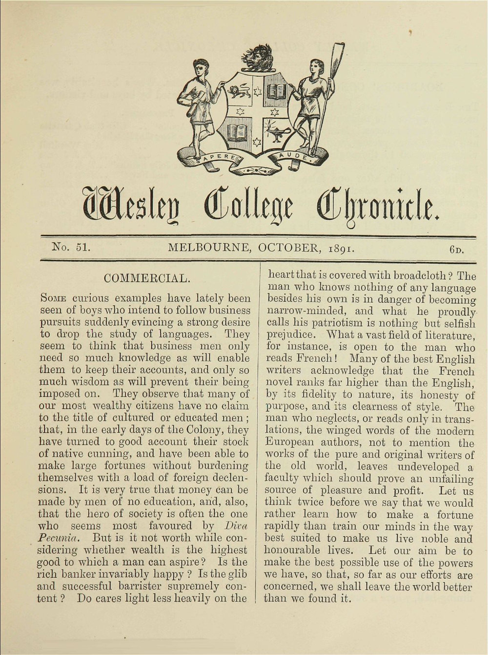 Chronicle 1891 No_051 October