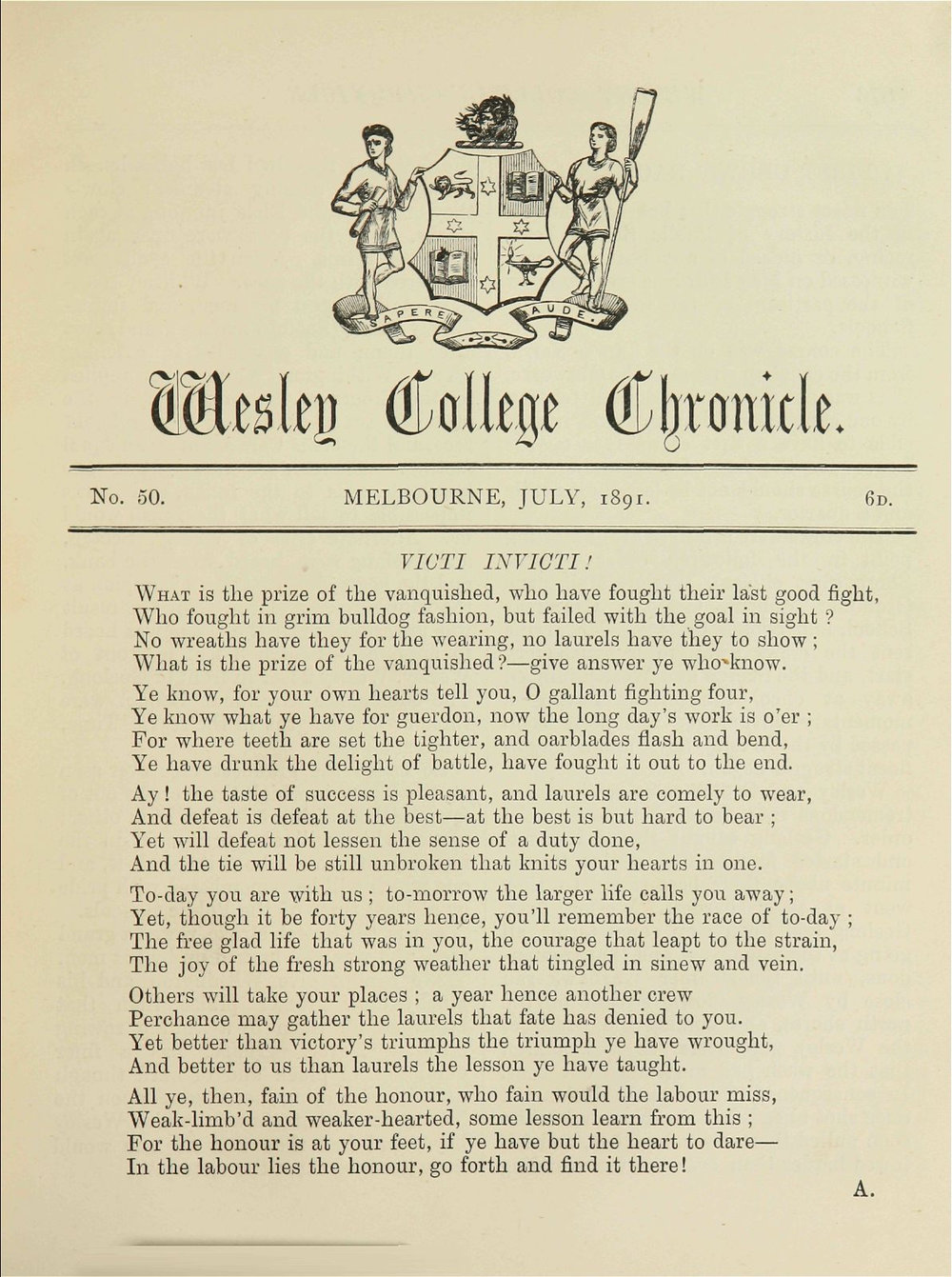 Chronicle 1891 No_050 July