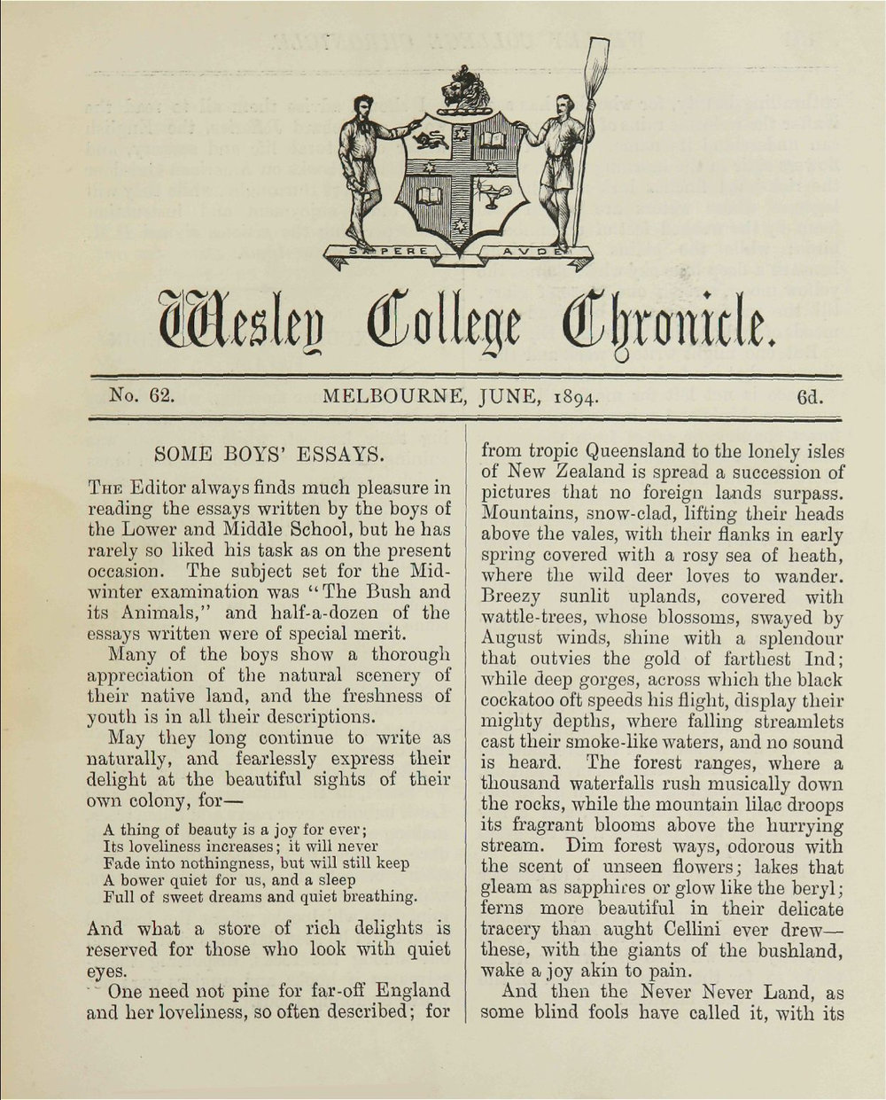 Chronicle 1894 No_062 June