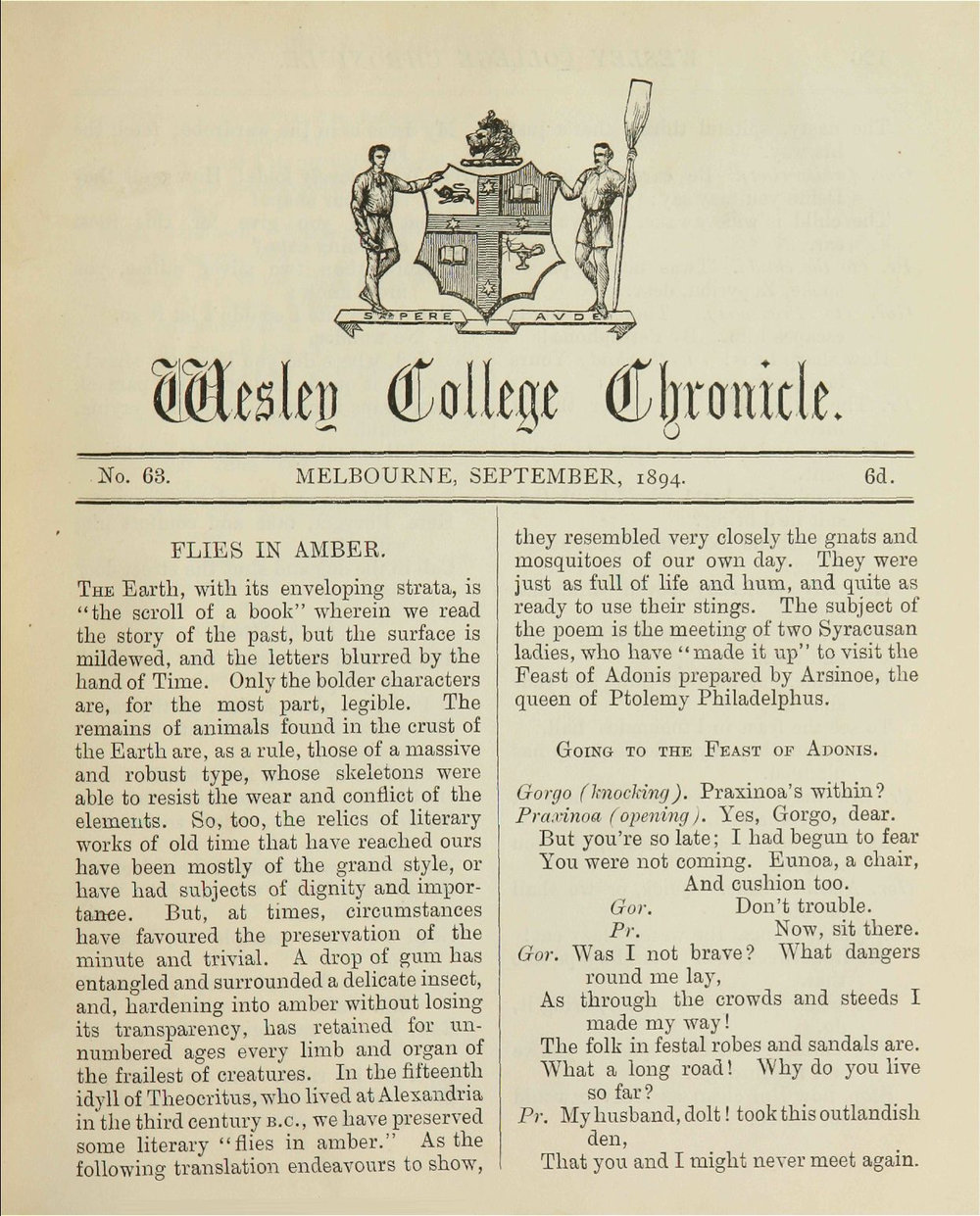 Chronicle 1894 No_063 September