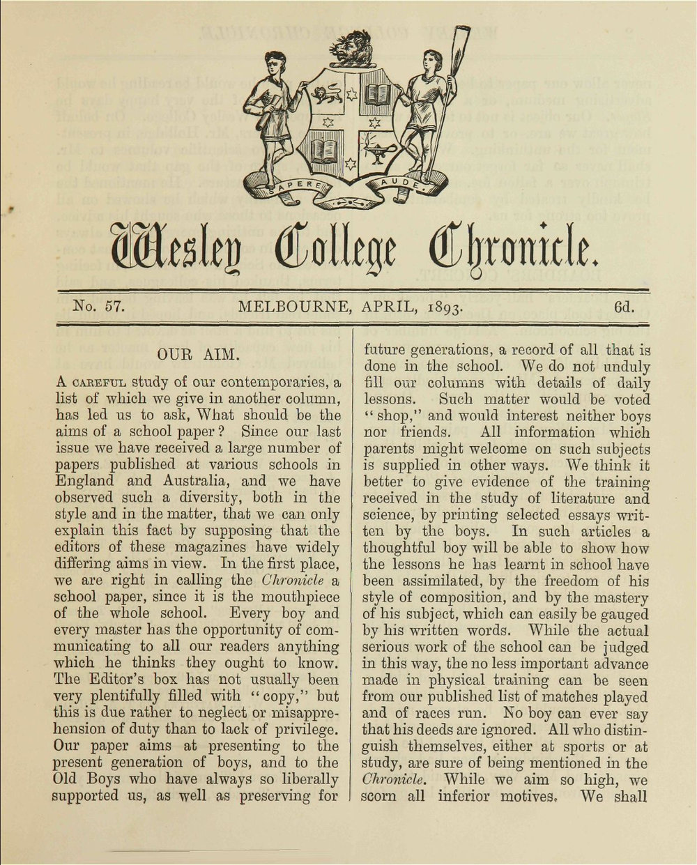 Chronicle 1893 No_057 April