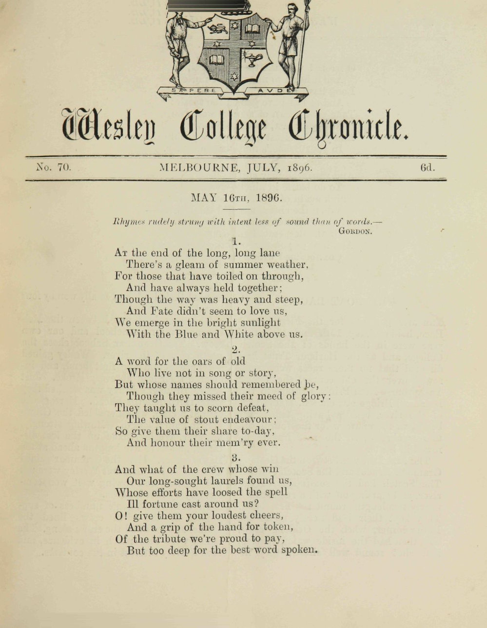 Chronicle 1896 No_070 July