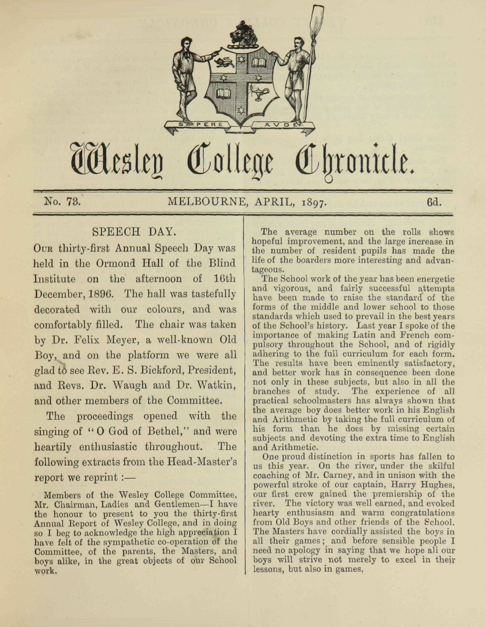 Chronicle 1897 No_073 April