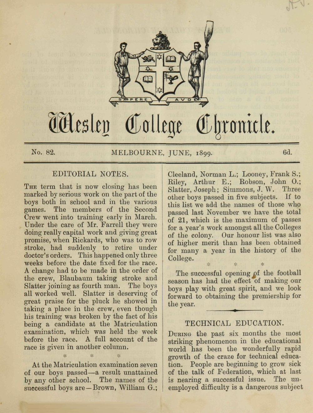 Chronicle 1899 No_082 June