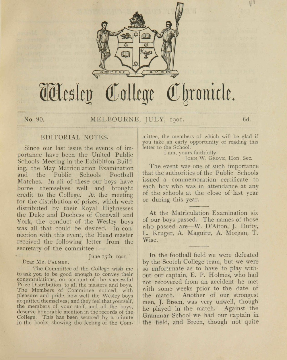 Chronicle 1901 No_090 July