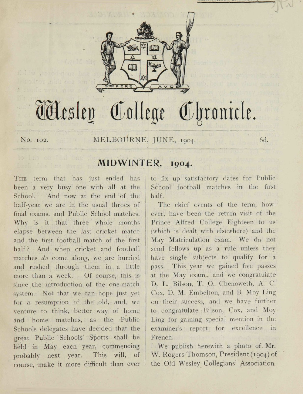 Chronicle 1904 No_102 June