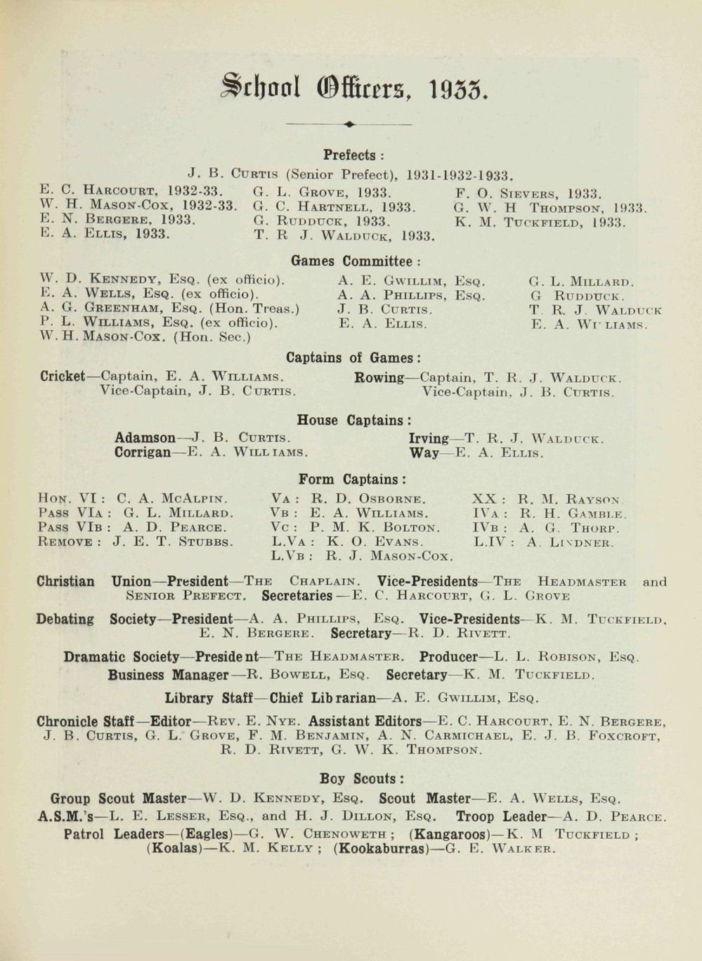 Chronicle 1933 No_197 May
