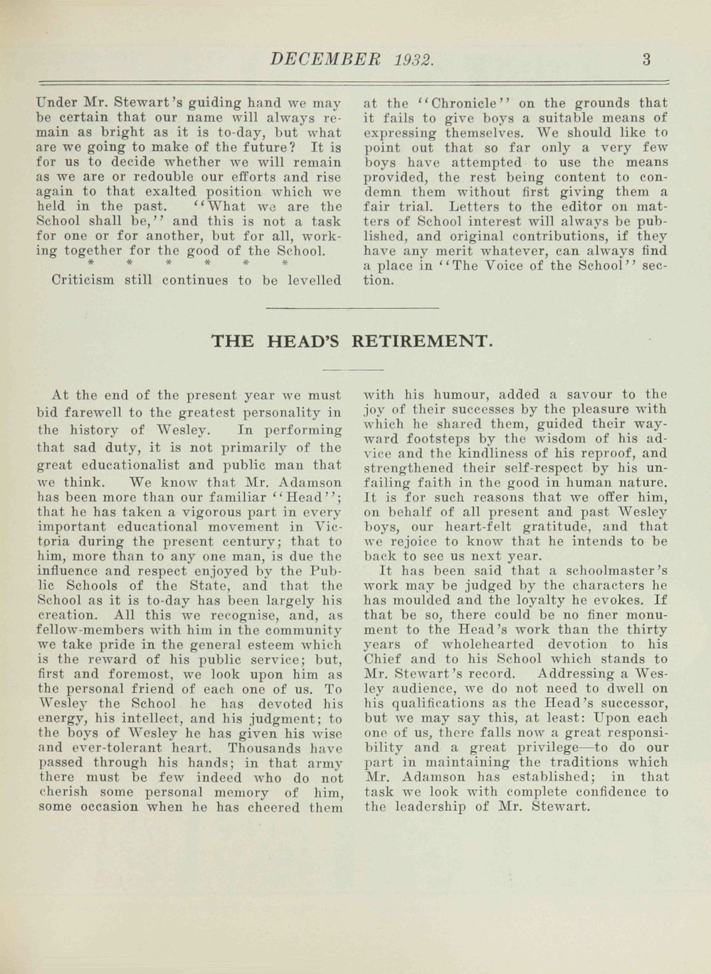 Chronicle 1932 No_196 December