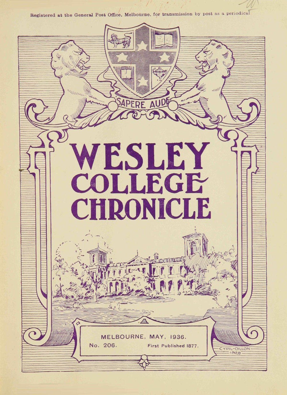 Chronicle 1936 No_206 May