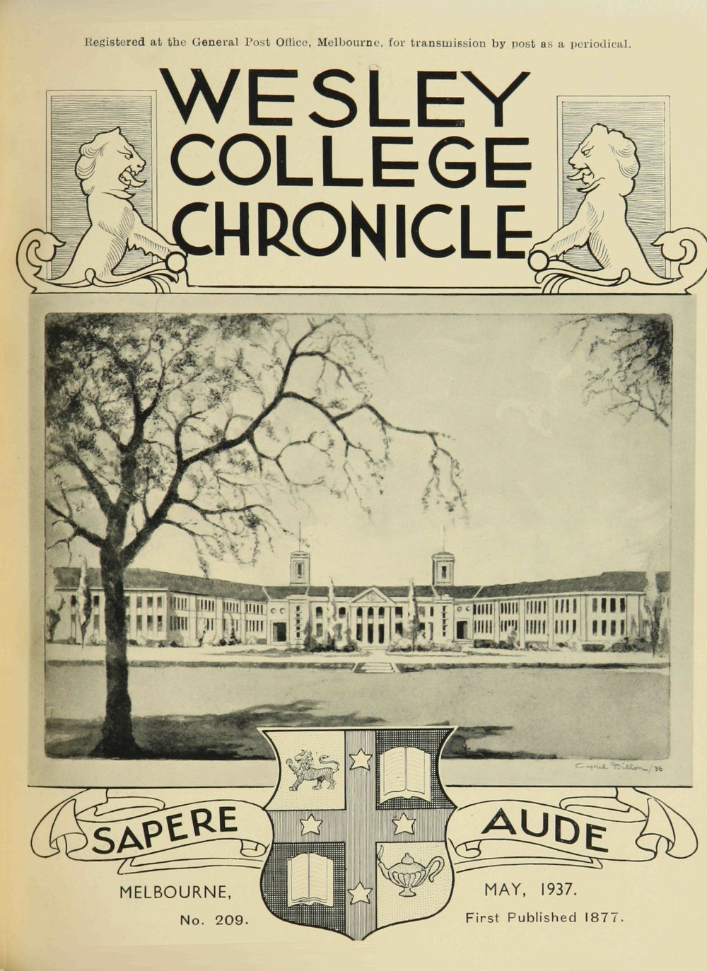 Chronicle 1937 No_209 May