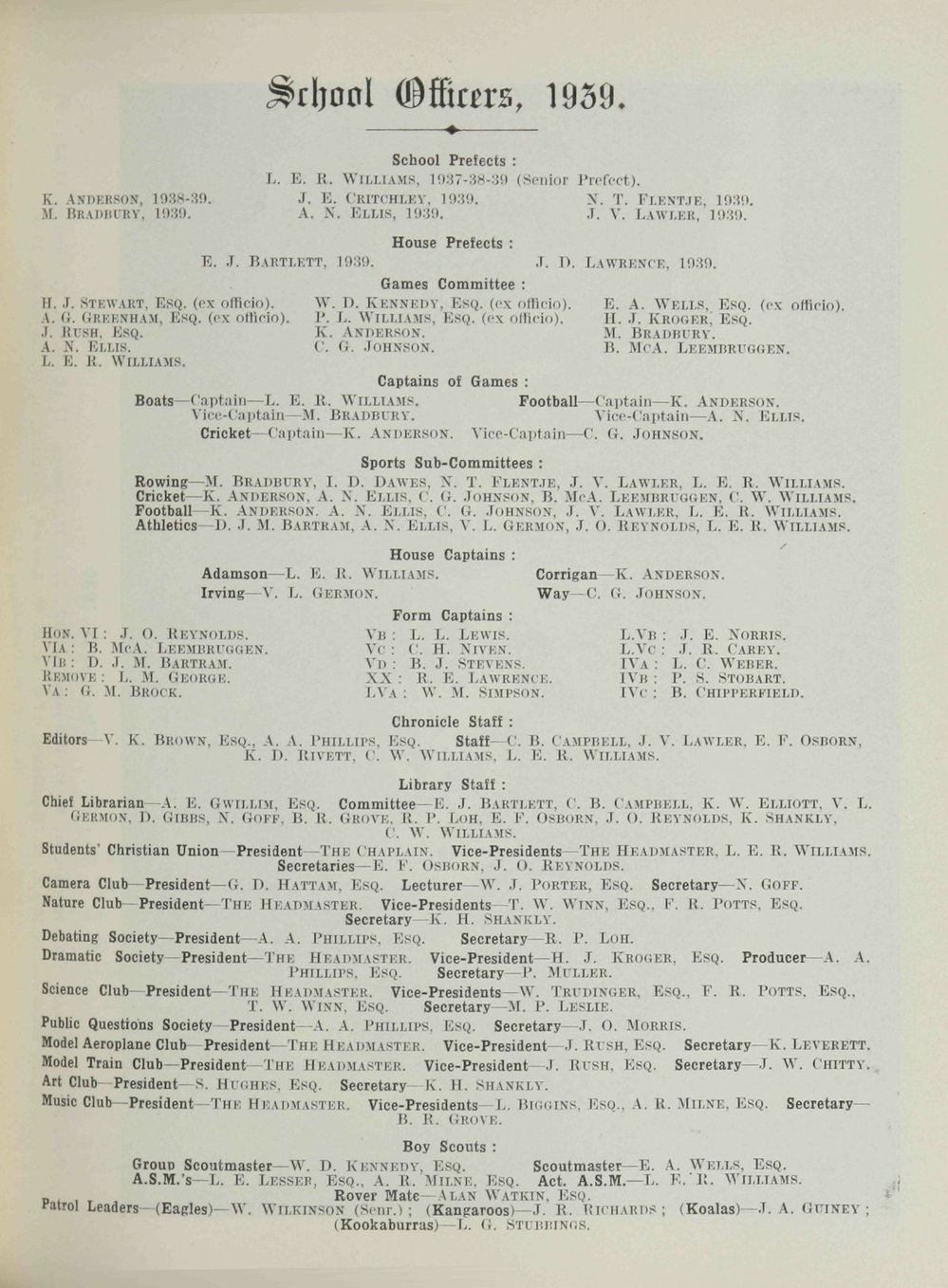 Chronicle 1939 No_216 August