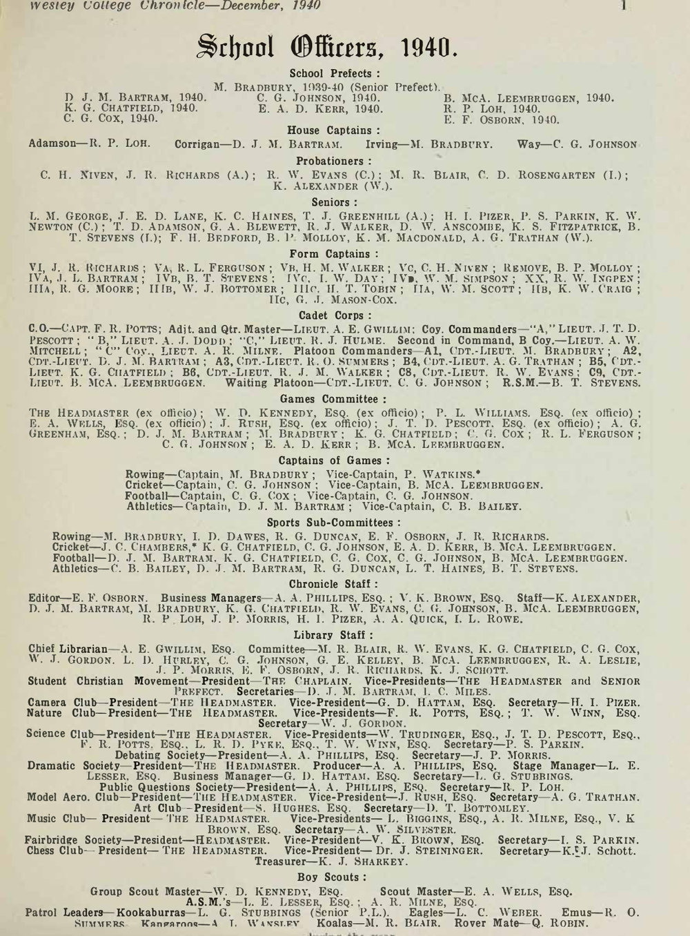 Chronicle 1940 No_220 December