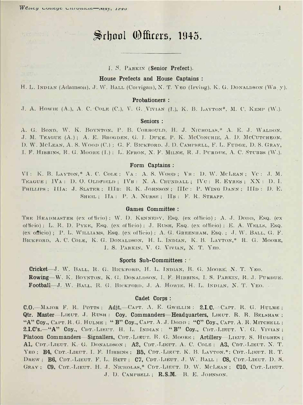 Chronicle 1943 No_227 May