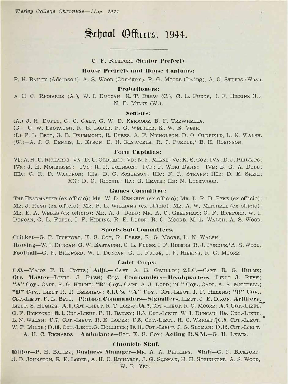 Chronicle 1944 No_230 May