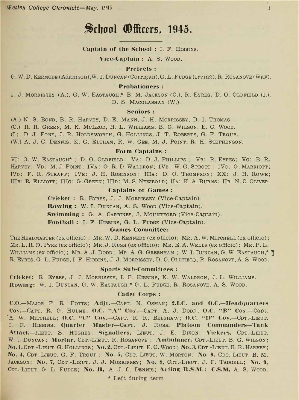 Chronicle 1945 No_233 May