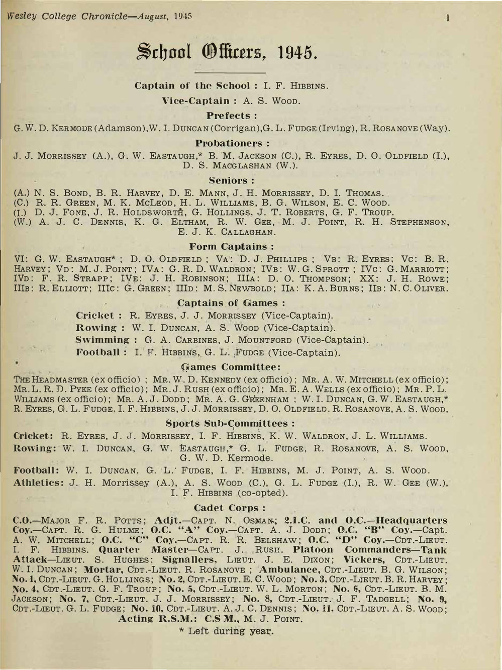 Chronicle 1945 No_234 August
