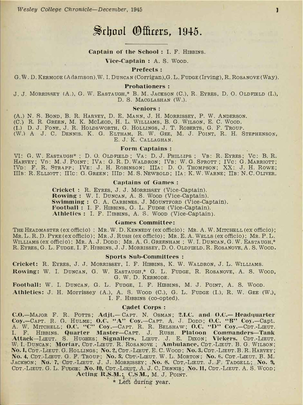 Chronicle 1945 No_235 December