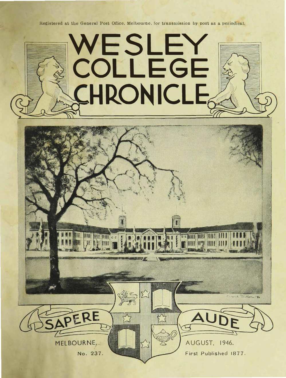Chronicle 1946 No_237 August