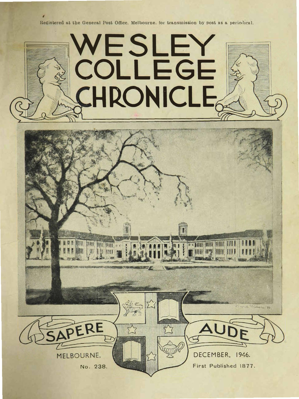 Chronicle 1946 No_238 December