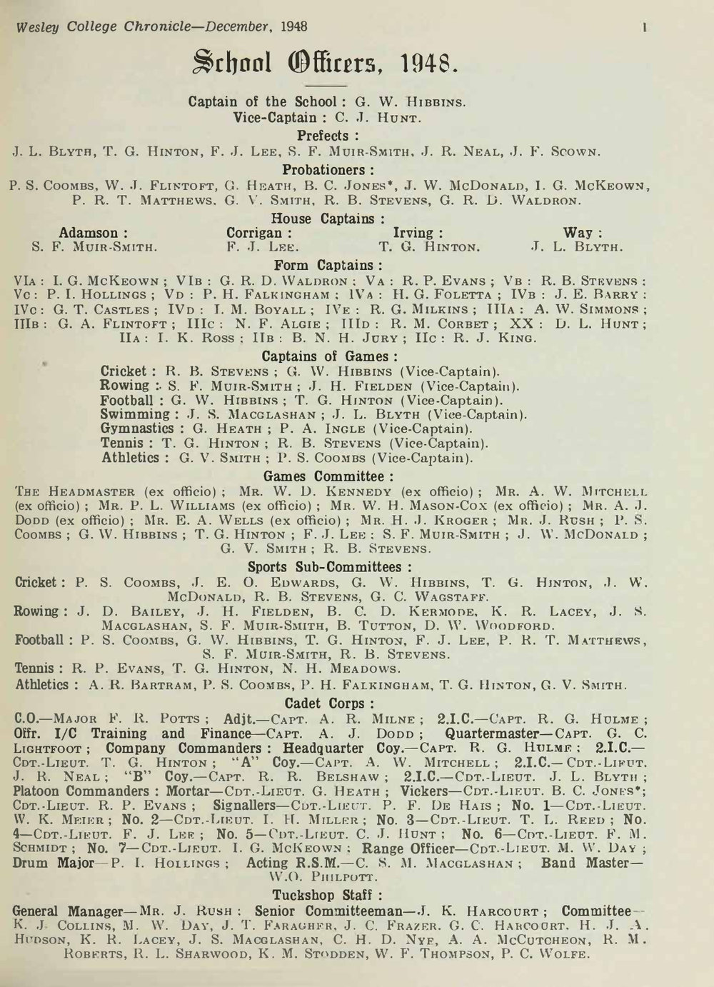 Chronicle 1948 No_244 December