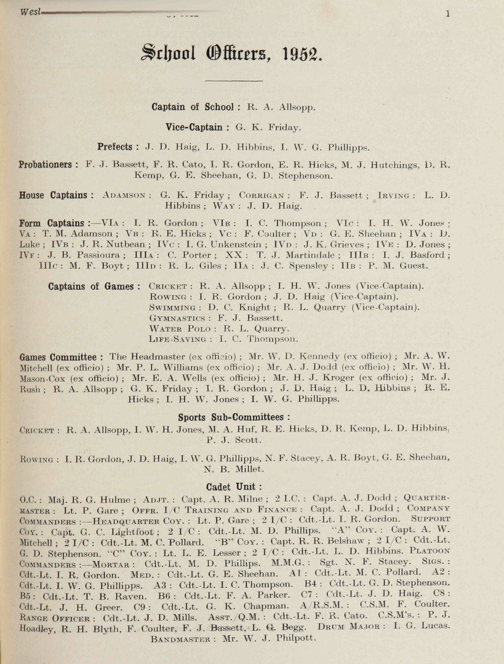 Chronicle 1952 No_254 May