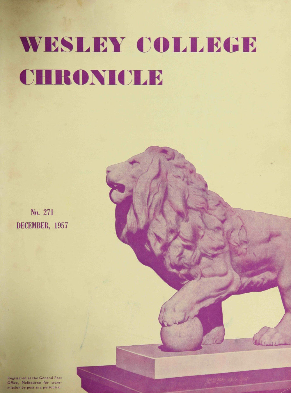 Chronicle 1957 No_271 December