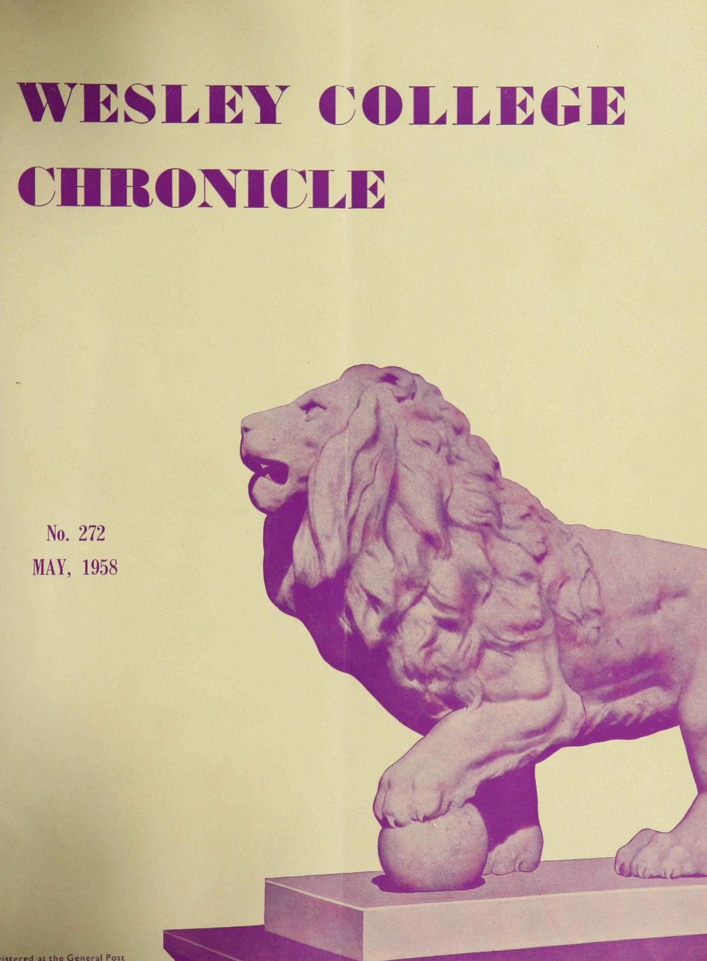 Chronicle 1958 No_272 May