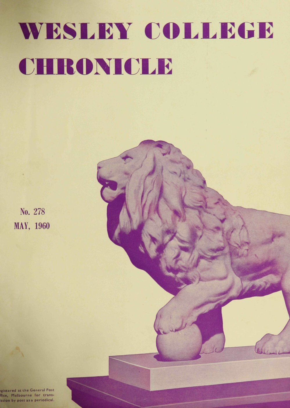 Chronicle 1960 No_278 May