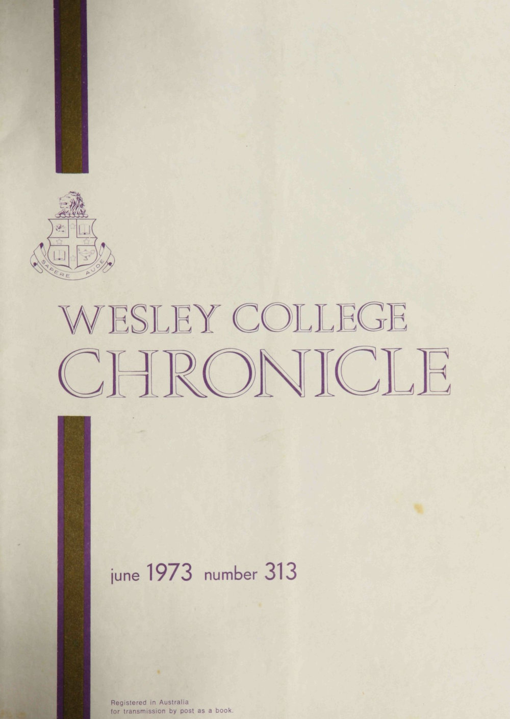 Chronicle 1973 No_313 June