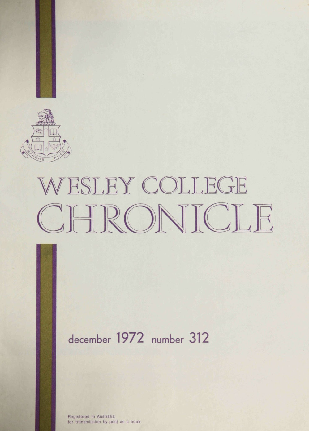 Chronicle 1972 No_312 December