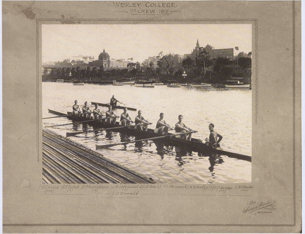 Rowing First Crew 1918