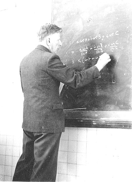 Mathematician Fred Potts